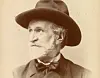 Den italienske komponisten Giuseppe Verdi (1813–1901) fotografert i 1893.