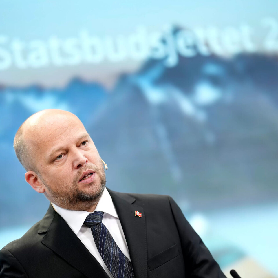 Finansminister Trygve Slagsvold Vedum (Sp) på pressekonferanse etter framlegginga av statsbudsjettet måndag. For dei som er opptekne av klima, var ikkje budsjettet godt nytt. Finansminister Trygve Slagsvold Vedum (Sp) på pressekonferanse etter framlegginga av statsbudsjettet måndag. For dei som er opptekne av klima, var ikkje budsjettet godt nytt.