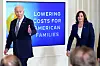 President Joe Biden og visepresident Kamala Harris i august 2023. Den økonomiske politikken deira bidrog til å få ned arbeidsløysa, men inflasjonen som tok av i 2022, gjorde større inntrykk.