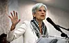 Jill Stein på eit valkampmøte i Dearborn i Michigan 6. oktober. I vippestaten Michigan fryktar demokratane at Stein skal ta mange røyster frå Harris.