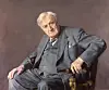 Den engelske komponisten Ralph Vaughan Williams (1872–1958). Måleri av Gerald Festus Kelly (1879–1972).