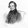 Komponisten Robert Schumann (1810–1856) portrettert av J. Kriehuber i 1839.