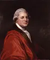 Utsnitt frå eit målarstykke av James Macpherson (1736–1796), måla av George Romney (1734–1802).