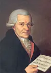Michael Haydn (1737–1806) måla av F.X. Hornöck.