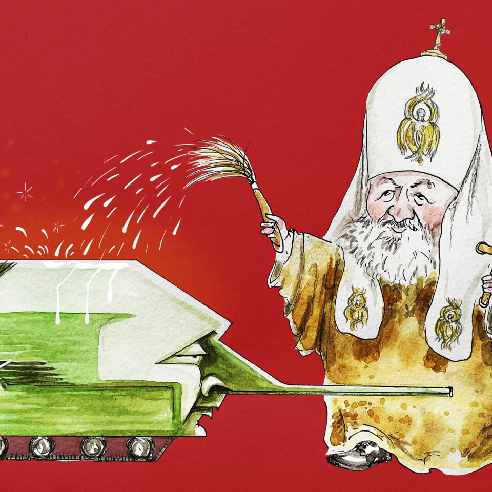 Kyrkja i Russland til heilag krig