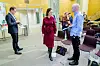 Direktør i Utdanningsdirektoratet Morten Rosenkvist, kunnskapsminister Kari Nessa Nordtun (Ap) og forskar Fredrik Jensen frå Universitetet i Oslo då Pisa-rapporten vart lagt fram.