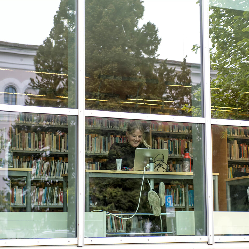 Det urovekkande er at studium som driv masseutdanning, ikkje har munnleg prøving, skriv Håvard Teigen. Biletet viser studentar på Universitetsbiblioteket ved Universitetet i Bergen.Det urovekkande er at studium som driv masseutdanning, ikkje har munnleg prøving, skriv Håvard Teigen. Biletet viser studentar på Universitetsbiblioteket ved Universitetet i Bergen. Det urovekkande er at studium som driv masseutdanning, ikkje har munnleg prøving, skriv Håvard Teigen. Biletet viser studentar på Universitetsbiblioteket ved Universitetet i Bergen.