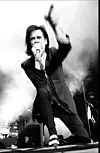 Nick Cave på scena.
