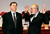 Barry Marshall og Robert Warren fekk Nobelprisen fysiologi eller medisin i 2005.