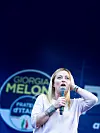 Etter valet i Italia sundag kan Giorgia Meloni frå ytre høgre-partiet Fratelli d’Italia verta landets fyrste kvinnelege statsminister.