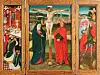 Tredelt altarbilete (triptykon) av ukjend kunstnar frå 1400-talet i Rijksmuseum Amsterdam.
