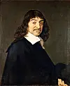 René Descartes måla av den flamske kunstnaren Frans Hals.