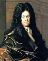 Den tyske filosofen Gottfried Wilhelm von Leibniz (1646–1716) måla av Christoph Bernhard Francke.