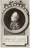 Baron Gottfried van Swieten (1733–1803) var Mozarts mesen i Wien.
