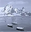 Svolvær kyrkje, bygd på dugnad i 1934. «Jeg er kun malm, men kaller deg til Gud og til hans hus», lyder inskripsjonen på den største klokka der.