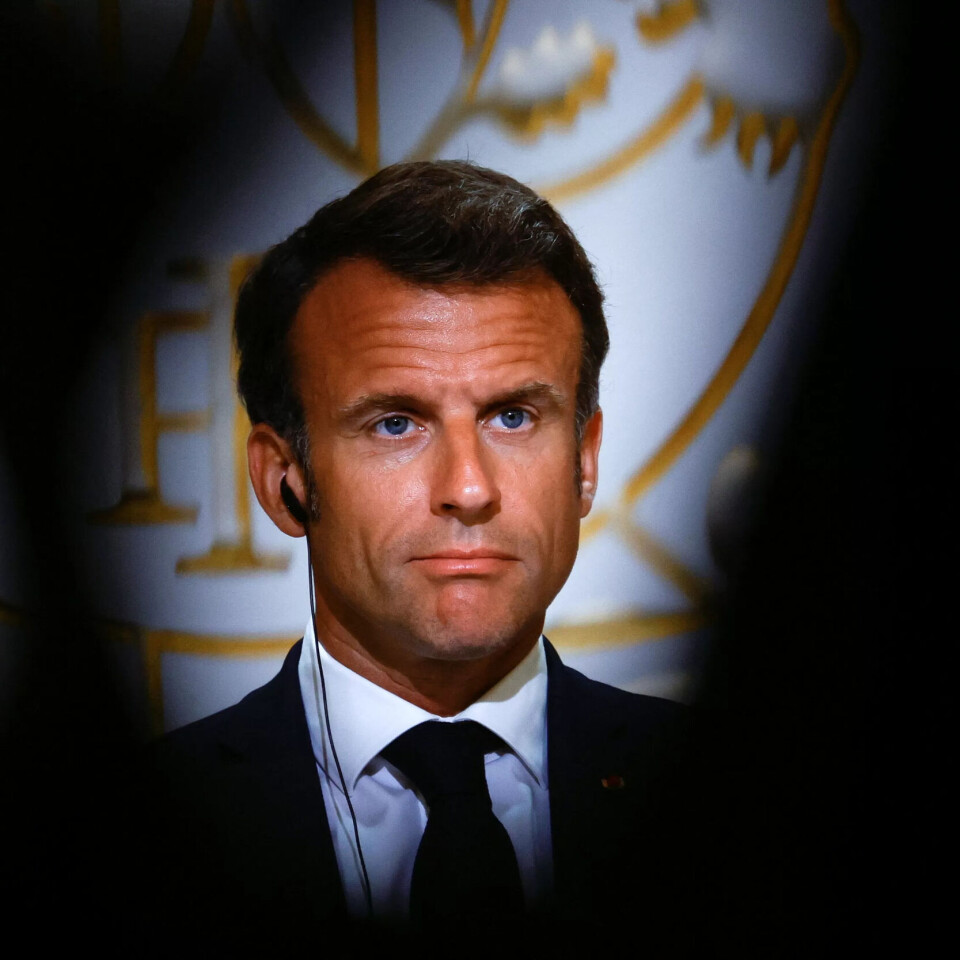 På ein pressekonferanse i Paris denne veka sa Frankrikes president Emmanuel Macron at ein ikkje kan utelukka vestlege bakkestyrkar i Ukraina. Kommentaren er alt lagt død. På ein pressekonferanse i Paris denne veka sa Frankrikes president Emmanuel Macron at ein ikkje kan utelukka vestlege bakkestyrkar i Ukraina. Kommentaren er alt lagt død.