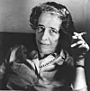 Den politiske filosofen Hannah Arendt (1906–1975) fotografert i 1969.