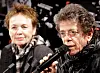 Laurie Anderson og Lou Reed då dei prata om den årlege Vivid-festivalen i Sydney som dei var medkuratorar for i 2010.