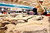 Klippfisk frå Noreg på marknaden Continente Colombo i Lisboa.