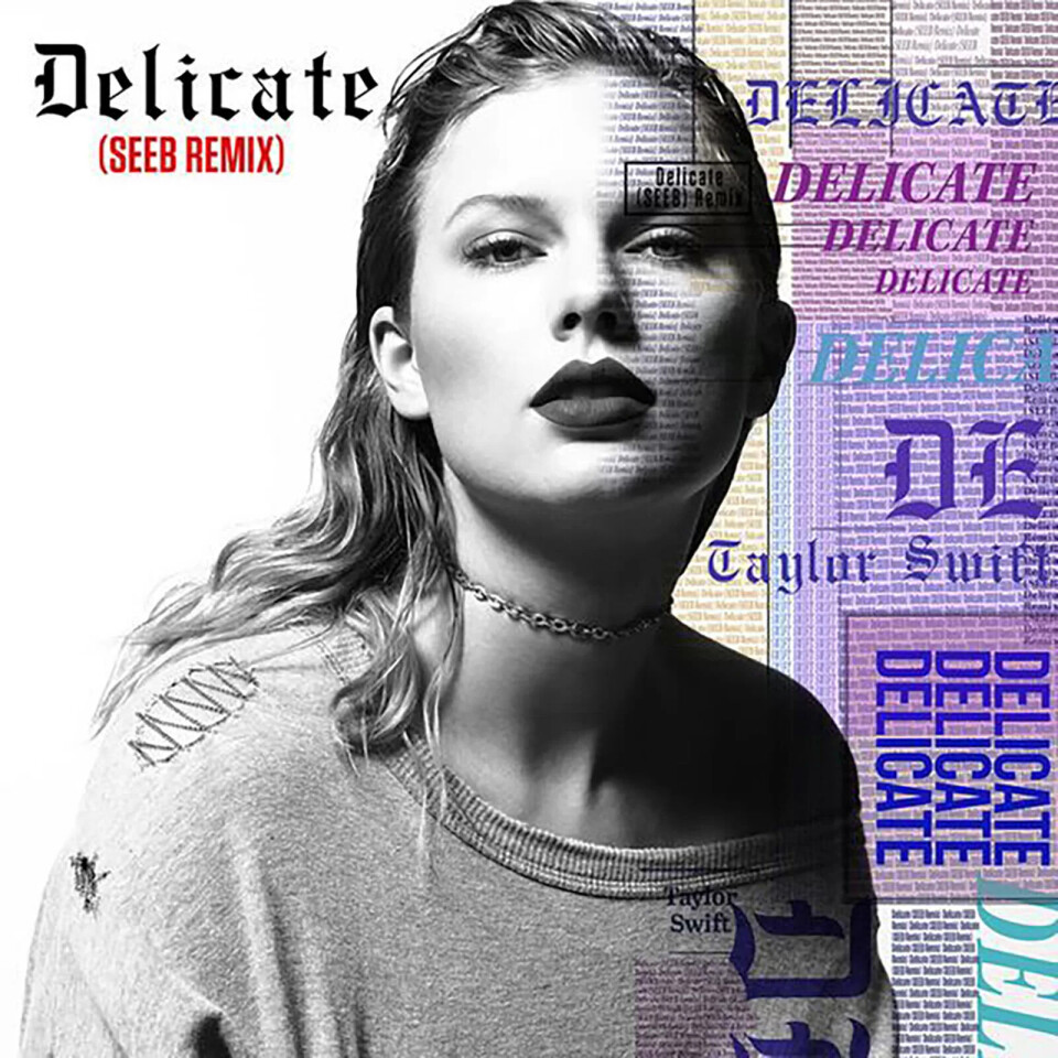 Norsk remiks av Swift-låtTaylor Swift er ute med låten «Delicate» frå det sjette albumet hennar, . No har det norske bandet Seeb laga ein offisiell remiks av låten. Elektronikatrioen braut gjennom med remiksen av «I took a pill in Ibiza» som nyleg bikka 1