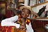 Calypsodronninga Calypso Rose, eller McArtha Linda Sandy-Lewis, som ho heiter.
