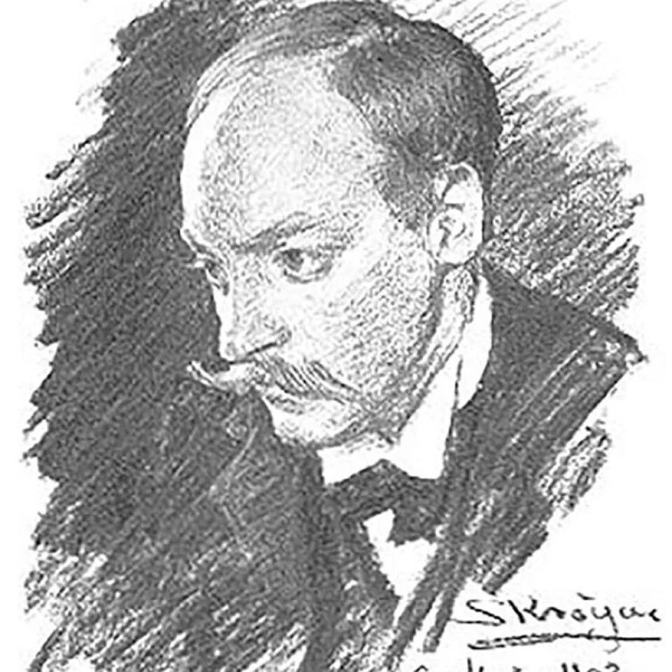 Den svenske komponisten Hugo Alfvén (1872–1960). Den svenske komponisten Hugo Alfvén (1872–1960).