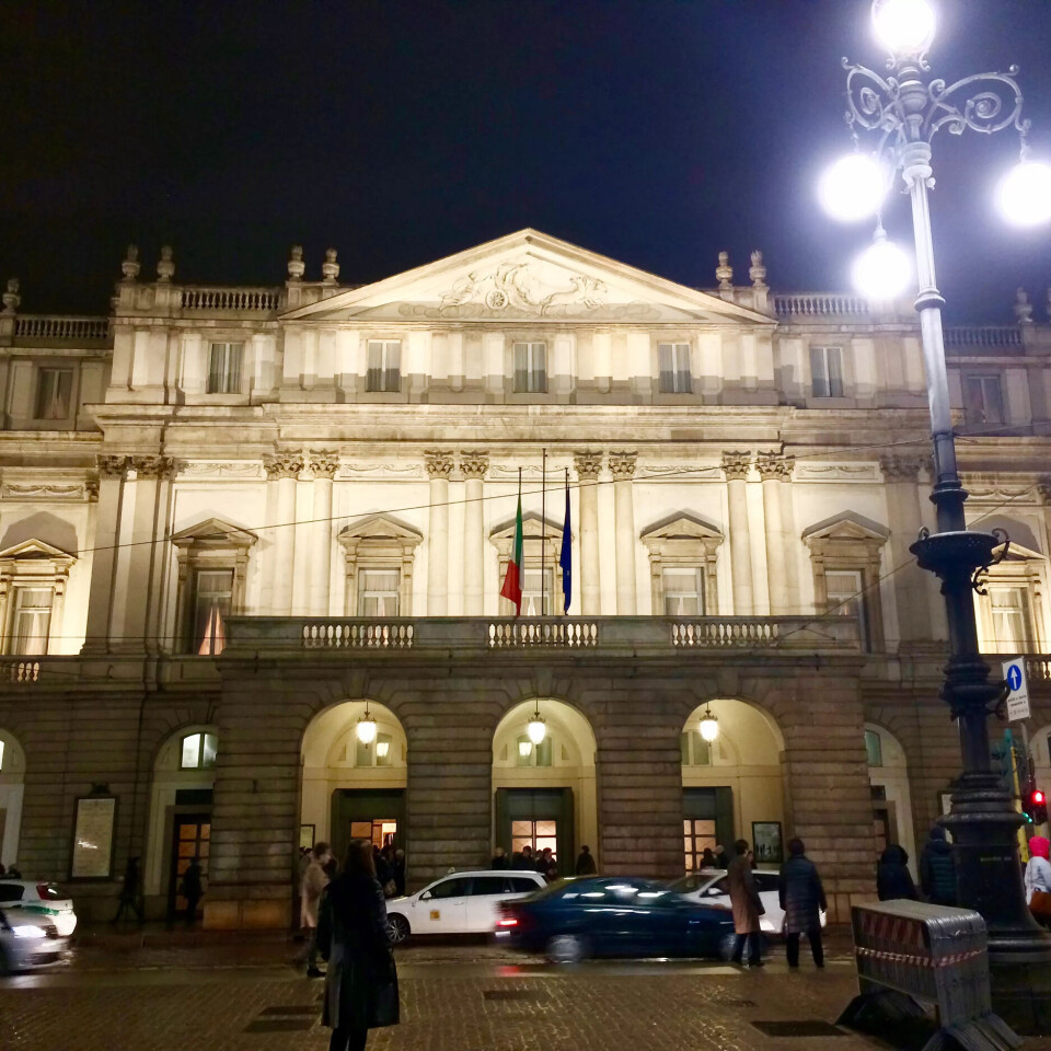 Operahuset Teatro alla Scala i Milano opna i 1778. Operahuset Teatro alla Scala i Milano opna i 1778.