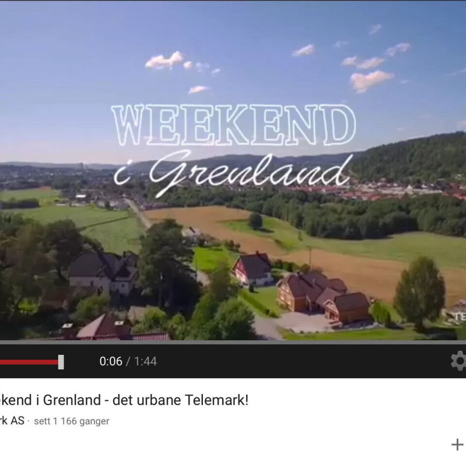 «Det urbane Telemark»Grenland blir kalla «det urbane Telemark» av Telemark. Allereie i instruksjonsvideoen anar eg ugler i mosen sidan dei berre viser bilde av det rurale Telemark. Eg meiner at «Telemarks Østfold» passar betre som ei skildring av Grenland