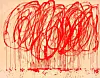 Cy Twombly: Frå Bacchus-serien, 2005.
