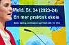 Kunnskapsminister Kari Nessa Nordtun (Ap) legg fram stortingsmeldinga «En mer praktisk skole».
