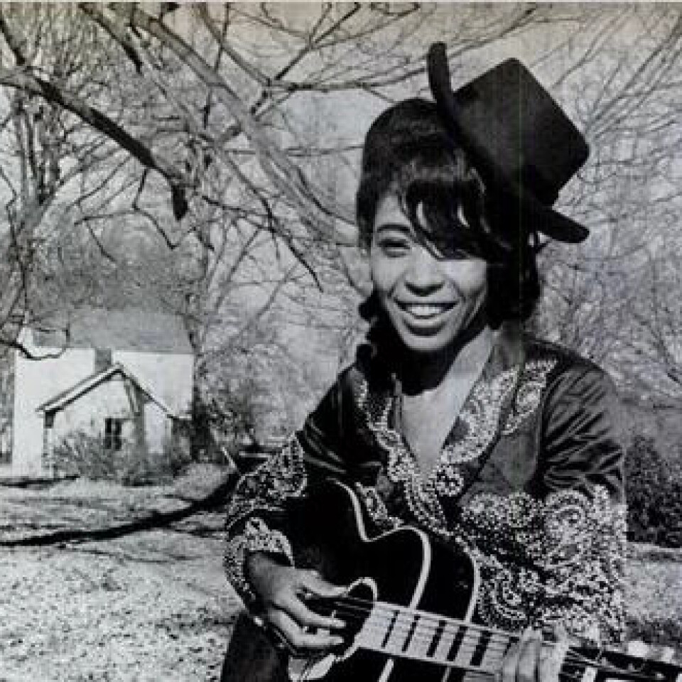 Linda Martell i Ebony i 1970. Linda Martell i Ebony i 1970.