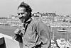 West German Film Director Werner Herzog, on the roof of the Festival Palace for the presentation of his film Where the Green Ants Dream at 37th International Cannes Film Festival, May 14, 1984, Cannes, France.