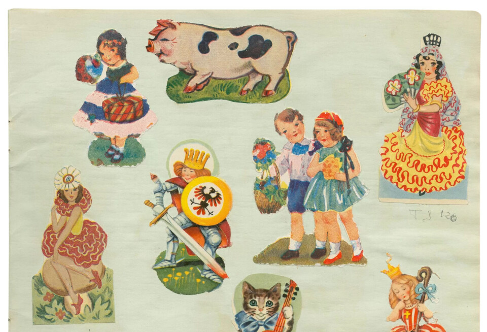 Ulike glansbilete frå samlinga til Einar Økland. Ulike glansbilete frå samlinga til Einar Økland.