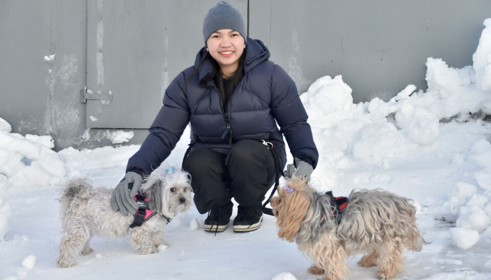 Marjorie Ocampe Rivera har drege frå Filippinane til Grønland for å tene pengar i familierestauranten i Nuuk.
