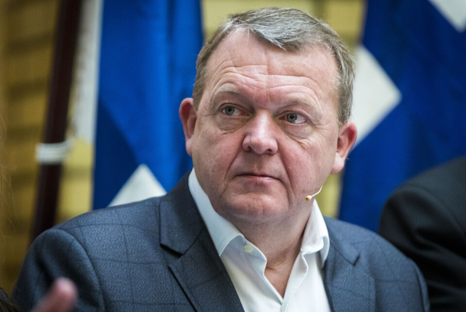Danmarks utanriksminister Lars Løkke Rasmussen.