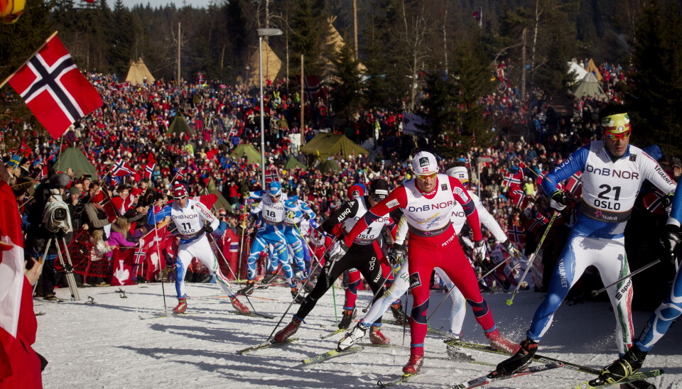Ski-VM 2011 i Holmenkollen i Oslo blei ein folkefest med Petter Northug i fokus. Om fjorten dagar blir det fest i Granåsen, men kva skjer etter det? Nokre spår ein blåmåndag for norsk skisport. Foto: Kyrre Lien / NTB