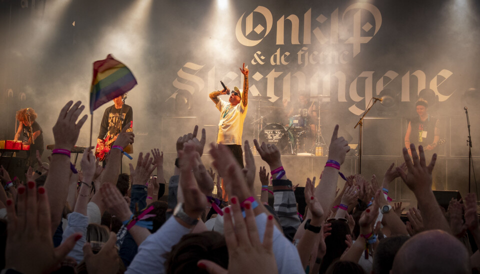 OnklP og Slekta på Fredvikafestivalen 2023.