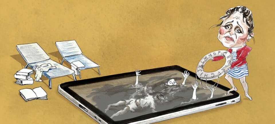 iPad-bassenget på Stortinget