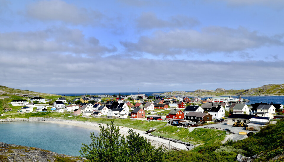 Den norsk-finske bygda Bugøynes på sørsida av Varangerfjorden.