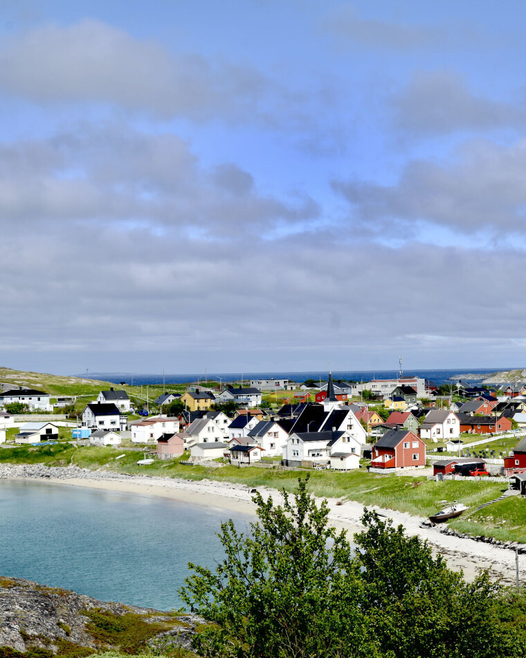 Den norsk-finske bygda Bugøynes på sørsida av Varangerfjorden.