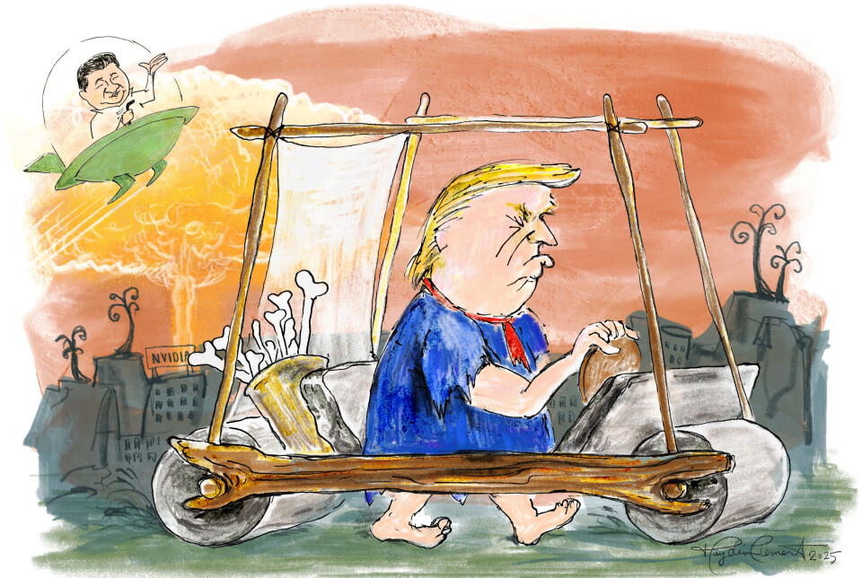 Eit kinesisk nakketak på USA