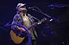 Neil Young performs on the Lake stage during the 59th Montreux Jazz Festival (MJF), in Montreux, Switzerland, Sunday, July 6, 2025. (Valentin Flauraud/Keystone via AP)