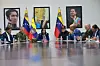 Caption: A photograph posted by Delcy Rodriguez, the acting President of Venezuela, on her Instagram account shows her attending a meeting, after the U.S. launched an attack on Venezuela, capturing its President Nicolas Maduro and his wife Cilia Flores, in a social media post released on January 4, 2026. Delcy Rodriguez via Instagram/Handout via REUTERS THIS IMAGE HAS BEEN SUPPLIED BY A THIRD PARTY. NO RESALES. NO ARCHIVES. MANDATORY CREDIT. BEST QUALITY AVAILABLE.